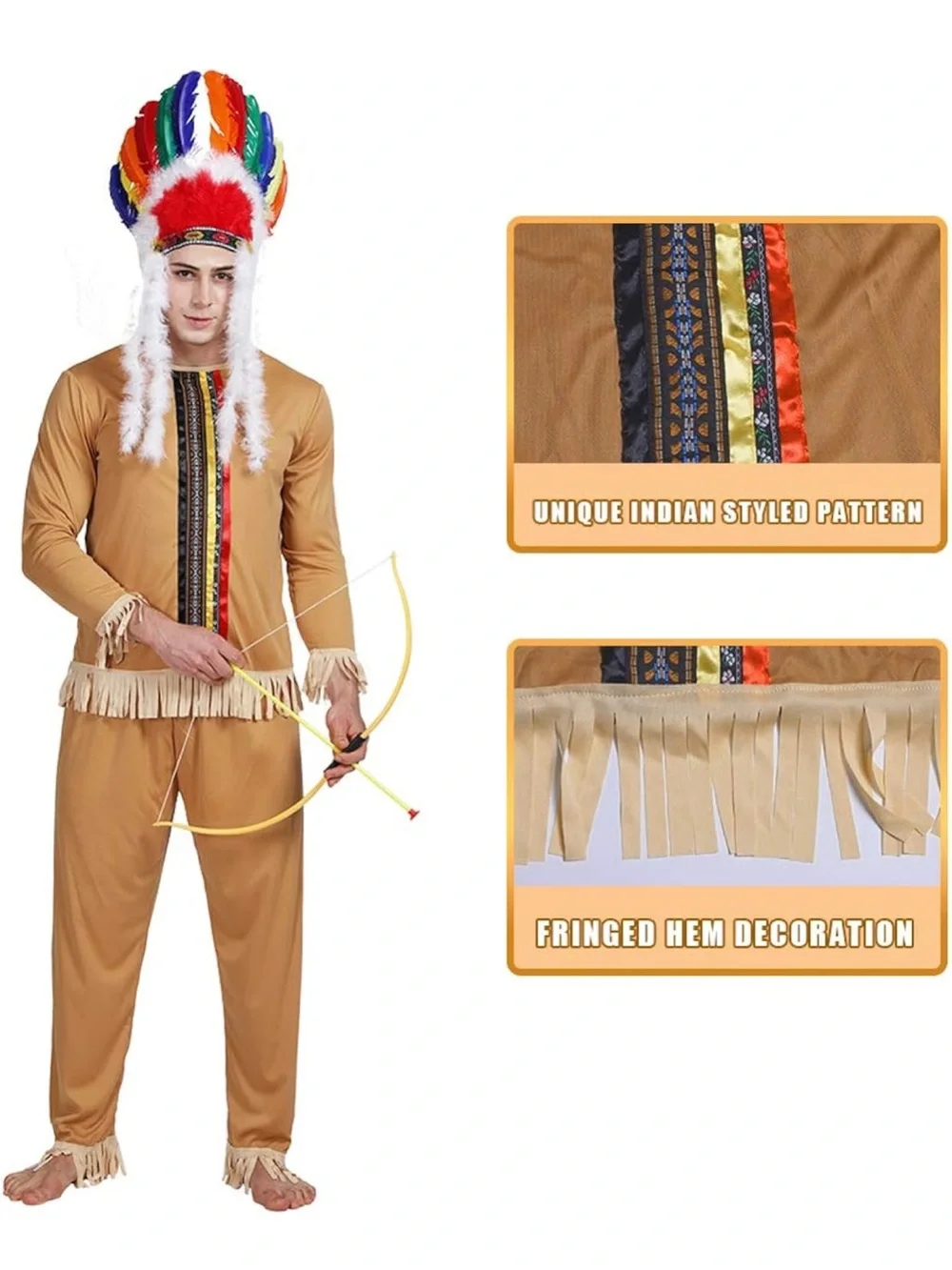 Tan Native-Inspired costume